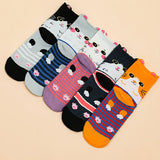 Pack de 5 Pares de Meias com Motivo de Desenhos Animados