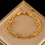 Pulseira de Contas Vintage