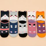 Pack de 5 Pares de Meias com Motivo de Desenhos Animados