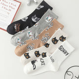 Chaussettes De Chat De Dessin Animé
