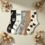 Chaussettes De Chat De Dessin Animé
