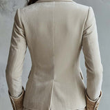 Amberly | Blazer Ajustado Bordado