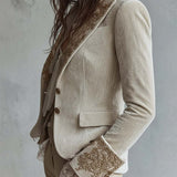 Amberly | Blazer Ajustado Bordado