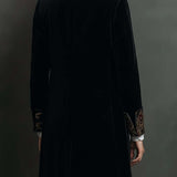 Octavia | Blazer Ajustado com Acabamento Barroco