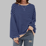 Lesley | A Sweatshirt Às Riscas