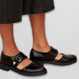 Antonietta - Sapatos Mary Jane Clássicos com Fivela Ajustável