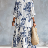 Matilde | Vestido floral azul
