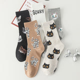 Chaussettes De Chat De Dessin Animé