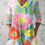 Helene | Blusa Comprida com Decote em V
