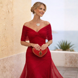 Lidia | Vestido Maxi com Ombros à Mostra