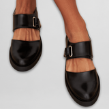 Antonietta - Sapatos Mary Jane Clássicos com Fivela Ajustável