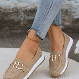 Daniela - Mocassins com Plataforma e Fivela