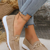 Daniela - Mocassins com Plataforma e Fivela