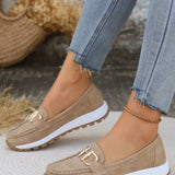 Daniela - Mocassins com Plataforma e Fivela
