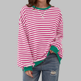 Lesley | A Sweatshirt Às Riscas