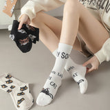 Chaussettes De Chat De Dessin Animé