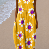 Ruth | Vestido Midi Solto Sem Mangas
