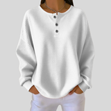 Iona - Top Henley Waffle Descontraído