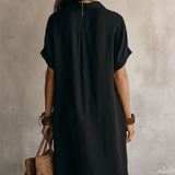 Modern Boho | Vestido Midi de Linho Sem Esforço