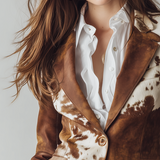 Priscilla | Blazer com Estampa Marcante