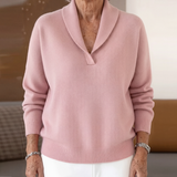 Clarissa | A Camisola Decote em V de Corte Confortável