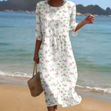 Robe Décontractée À Imprimé Floral