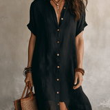 Modern Boho | Vestido Midi de Linho Sem Esforço