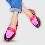 Giuliana - Mocassins em Contraste