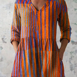 Nadia | Blusa Comprida com Decote em V
