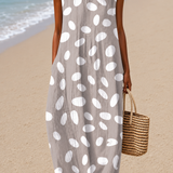 Katrina | Vestido Midi Descontraído Sem Mangas