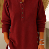 Neva™ | Túnica Henley com Botões