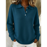 Bettina | Camisola com Gola Clássica, Corte Solto