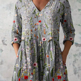 Amelie | Blusa Comprida com Decote em V