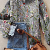 Cassia | Camisola Bordada com Flores Silvestres