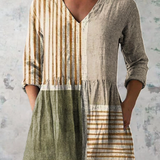 Camille | Blusa Comprida com Decote em V