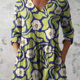 Elodie | Blusa Comprida com Decote em V