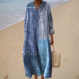 Vestido de Verão Estampado que Valoriza a Silhueta
