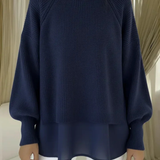 Laurel | Camisola de Malha com Bainha Sobreposta