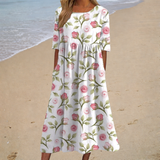 Vestido Longo Fluido – Chique e Confortável