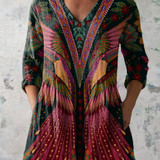 Manon | Blusa Comprida com Decote em V