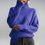 Lauren™ | Camisola de Gola Alta em Cashmere de Luxo