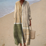 Vestido de Verão Estampado que Valoriza a Silhueta
