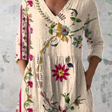 Clara | Blusa Comprida com Decote em V