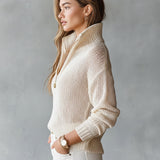 Clarissa | Camisola com Meio-Fecho, Corte Solto