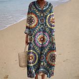 Vestido de Verão Estampado que Valoriza a Silhueta