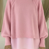 Laurel | Camisola de Malha com Bainha Sobreposta