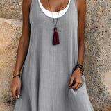 Ana | Vestido casual sem mangas