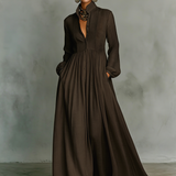 Vestido maxi minimalista