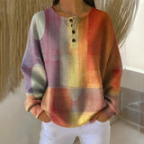 Sweatshirt Casual com Dégradé