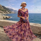 Lidia | Vestido Maxi com Ombros à Mostra